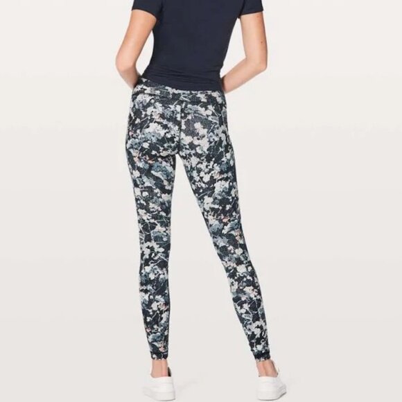 Lululemon Wunder Under Hi-Rise Tight 28in Spring Bloom Multi Size Dot 8 - Picture 2 of 4